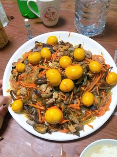 Hình của món Lòng gà - trứng non xào miến 😋😋 Đảm bảo ăn là ghiền.