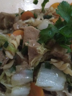 Foto resep Tumis sawi putih, bakso dan brokoli