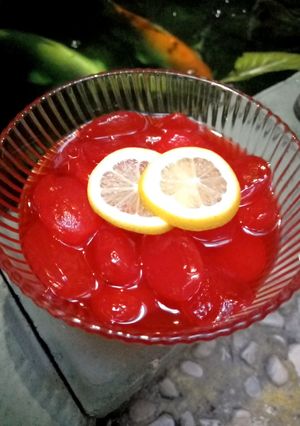 Foto resep Manisan kolang kaling red velvet