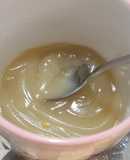 Mazamorra de mandarina y tocosh