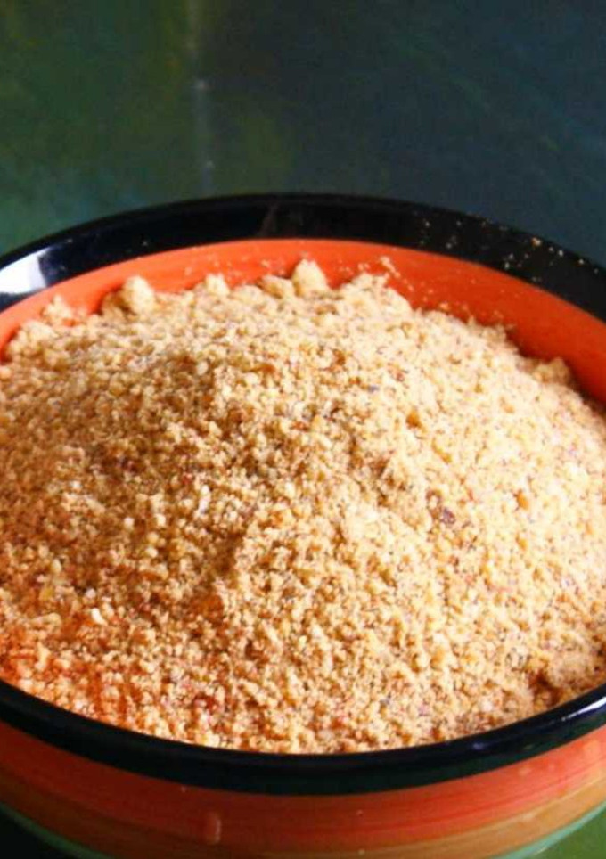 வால்நட் பூண்டு பருப்பு சாத பொடி செய்முறை முக்கிய புகைப்படம்