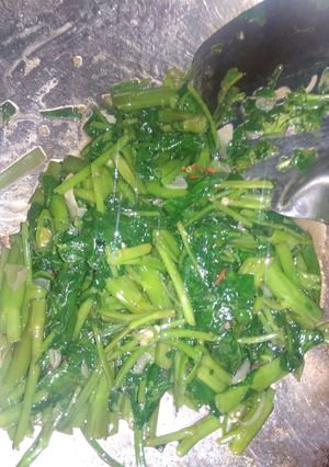 Foto resep Cah Kangkung tanpa MSG