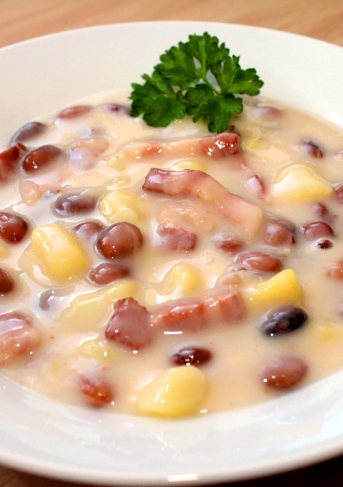 Klasszikus babfőzelék recept fotója