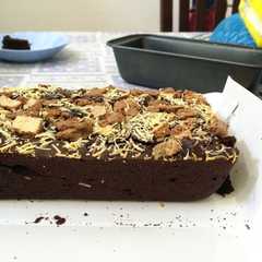 รูปของ Brownies Kitkat lumeeerr (No Mixer)