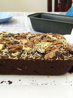Foto resep Brownies Kitkat lumeeerr (No Mixer)