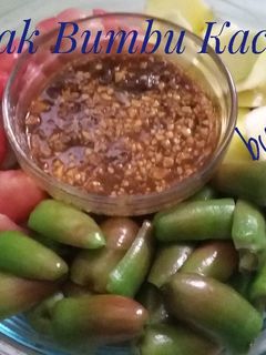 Foto resep Rujak Bumbu Kacang