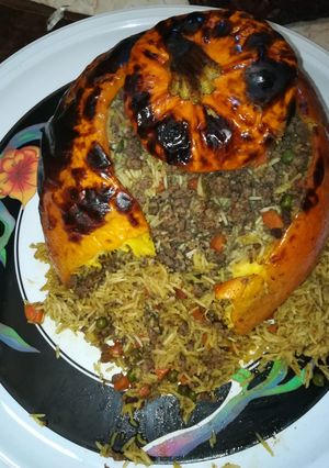صورة لوصفة اوزي بالقرع