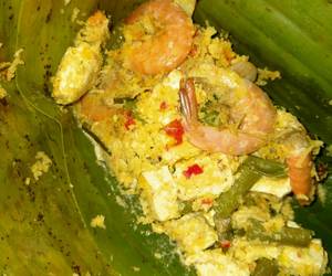 Masakan Populer Bothok Tahu dan Udang Gurih Mantul