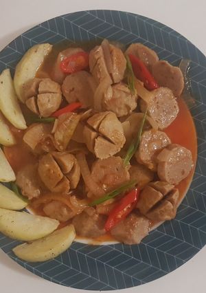 Foto resep Bakso Asam Manis