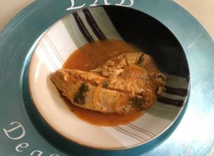 Una foto de Filete de Pescado en Escabeche
