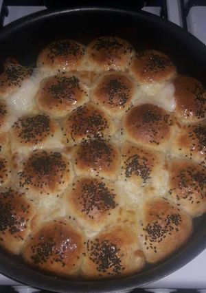 صورة لوصفة خلية النحل بالجبنة