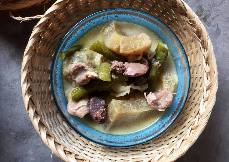 Resep Sayur Krecek Hati Ampela 🥘 Anti Gagal