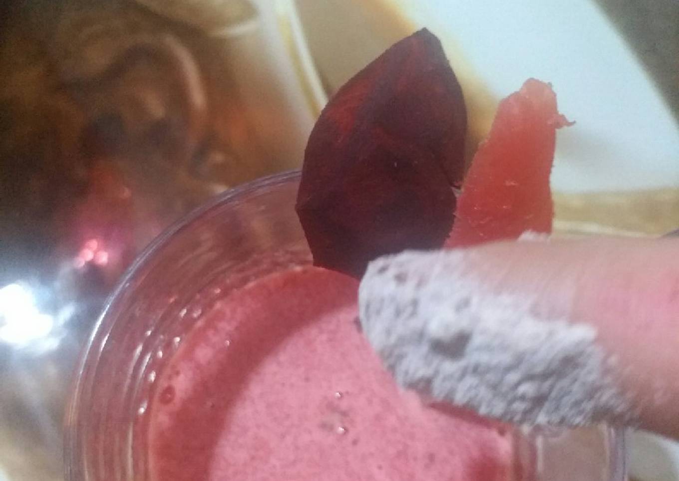 Carrot & beetroot juice