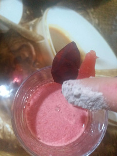 A picture of Carrot & beetroot juice.