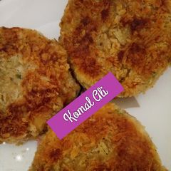 A picture of Chicken cheese Potatoes cutlets.