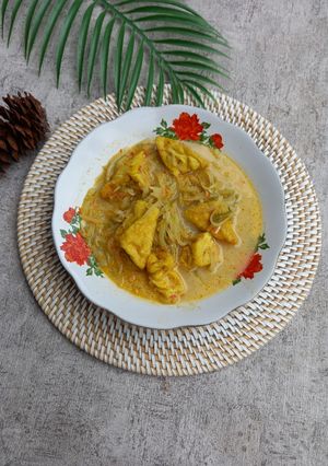 Foto resep Lodeh tahu labu siam