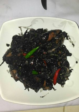 Foto resep Cumi masak hitam