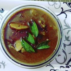 A picture of Dum aloo.