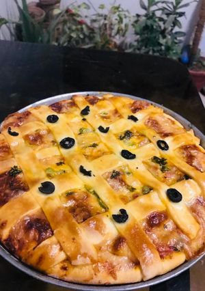 A picture of Pizza Lovers' Pie.