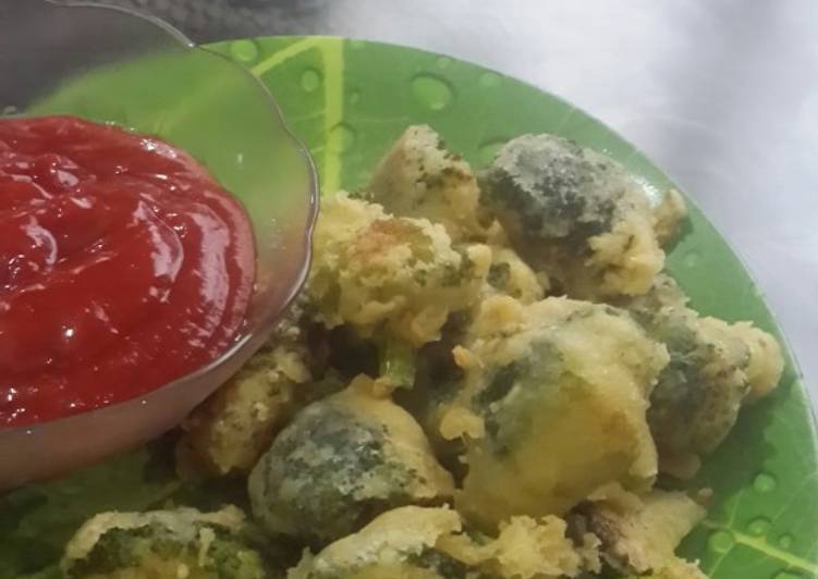 Cara Membuat Brokoli goreng tepung Lezat