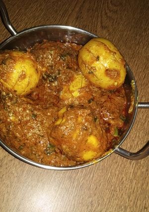 ধনিয়া আন্ডা মসালা(dhaniya anda masala recipe in Bengali) রেসিপির প্রধান ছবি