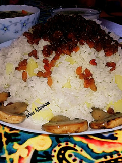 عکسی از دستور کته سیب زمینی