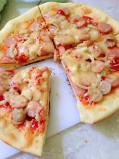 Foto resep Pizza teflon sederhana