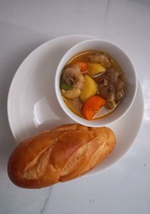 Hình của món Cà ri Ngan.