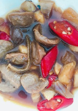 Foto resep Oseng bakso pedas manis