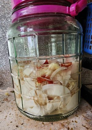 Hình của món Măng tre muối chua.