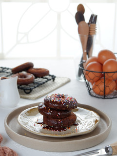 Foto resep Brownies donat