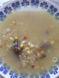Una sopa muy sencilla de menudencias de pollo
