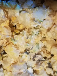 A picture of Potato salad.
