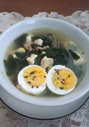 Foto resep Sup Tahu Telur