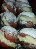Bombas Rellenas con crema pastelera de coco *Fácil*