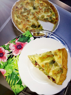 Füstölt sonkás, brokkolis pite 💚💛 recept fotója