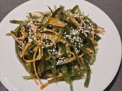 A picture of carrot strips