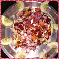 A picture of Vegetable salad.