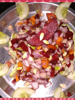 A picture of Vegetable salad.