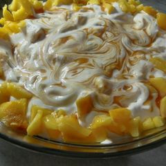 Mango Float, summer special recipe ⛱️ 🥭🥭🥭 A picture of Mango Float, summer special recipe ⛱️ 🥭🥭🥭.
