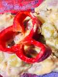 PECHUGAS DE POLLO (con crema de mostaza y aceitunas)🤗🥘😋👏🤩🥘