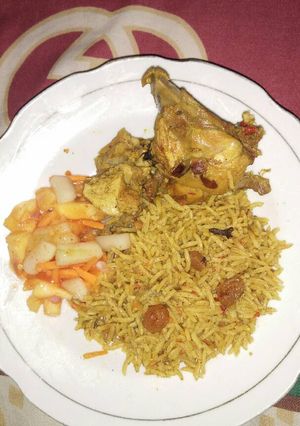 Foto resep Nasi Kabsah Ayam