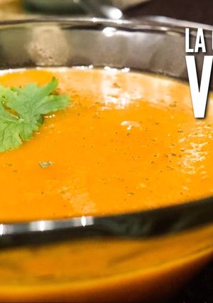Una foto de Sopa Turca de Lentejas Rojas