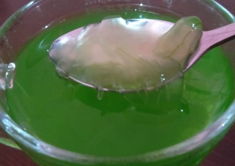 Resep Es Aloe Vera / lidah buaya Anti Gagal