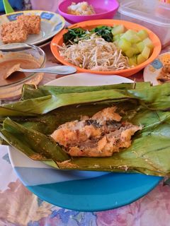 Foto resep Pepes tuna bumbu kelapa