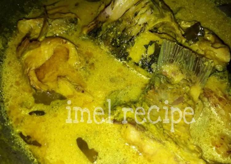Bumbu memasak Gulai kuning ikan mas yang Bikin Ngiler