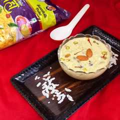 पोहा {चूड़ा} केसरिया खीर (Poha {Chuda} Kesariya Kheer ki recipe in hindi)-レシピのメイン写真