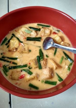 Foto resep Sayur Kacang Panjang, Pete dan Tahu pedas