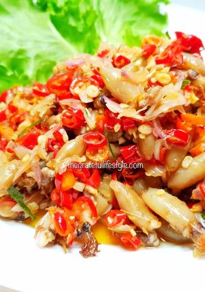 Foto resep Cumi Asin Sambal Matah