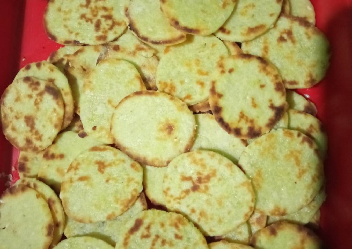 Kue wijen teflon